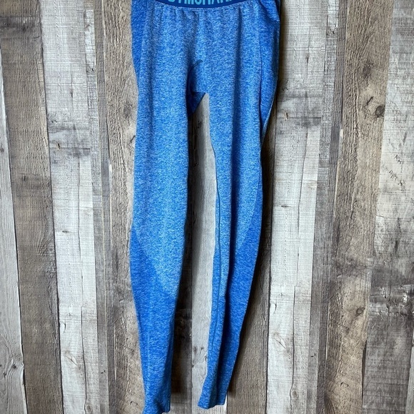 GYMSHARK FLEX LEGGING BLUEBERRY MARL - Picture 7 of 8